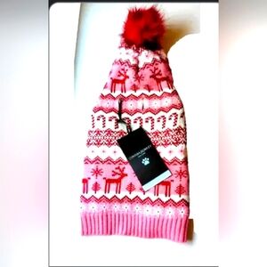 Cynthia Rowley pet dog Winter Sweater size medium NWT Hoodie Top